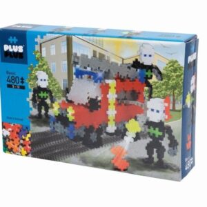 Plus-Plus, Mini Basic - 480 szt. - Wóz strażacki i strażacy