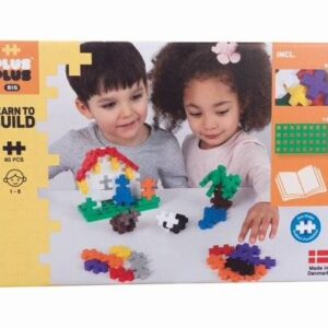 Plus-Plus, Midi MIX 60 szt. i płytka - Learn to build