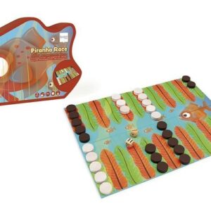 Scratch, Gra Backgammon Wyścig Piranii