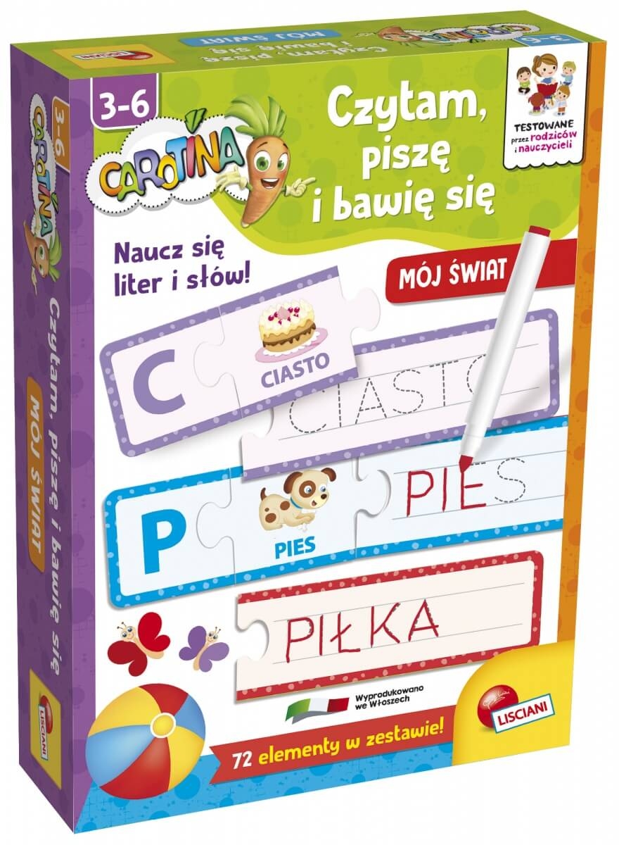 Carotina Bawię się, czytam i piszę - Mój Świat