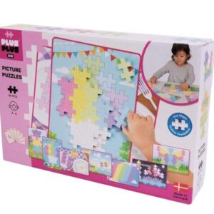 Plus-Plus, Midi Pastel 60 szt - puzzle obrazkowe