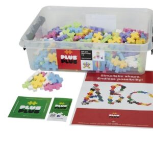Plus-Plus, Midi Pastel - 200 szt - Edukacja