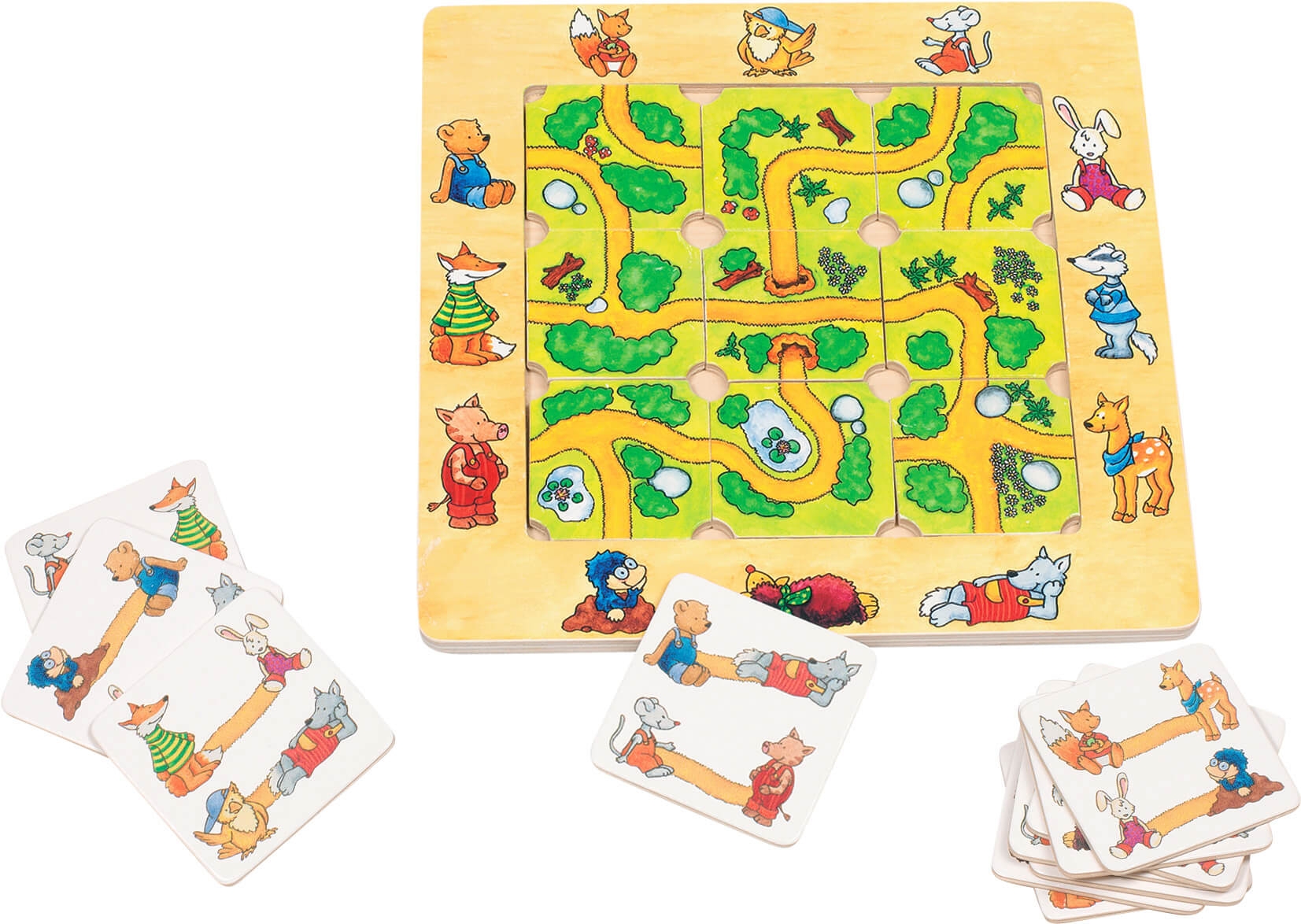Puzzle Znajdź drogę