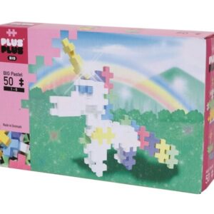 Plus-Plus, Midi Pastel - 50 szt. - Jednorożec
