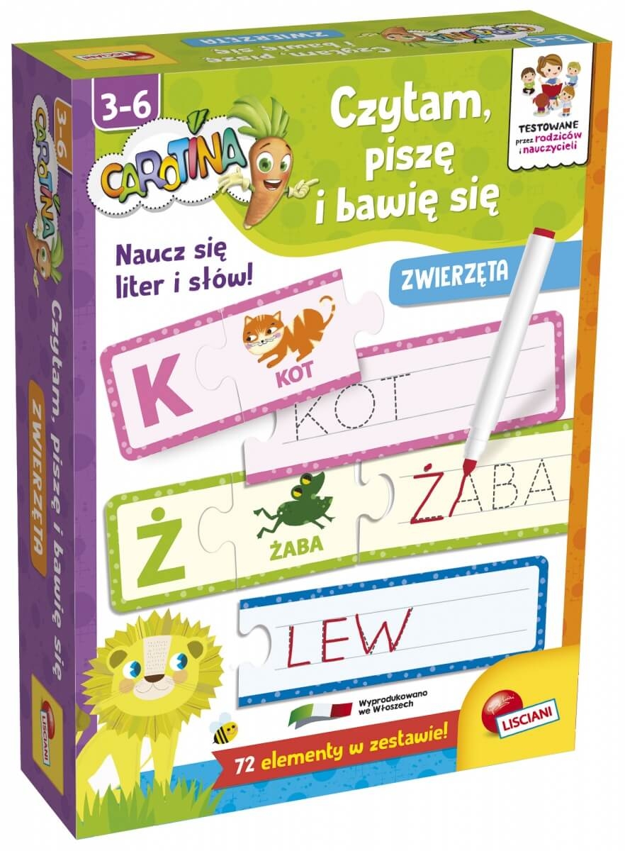 Carotina Bawię się, czytam i piszę - Zwierzęta